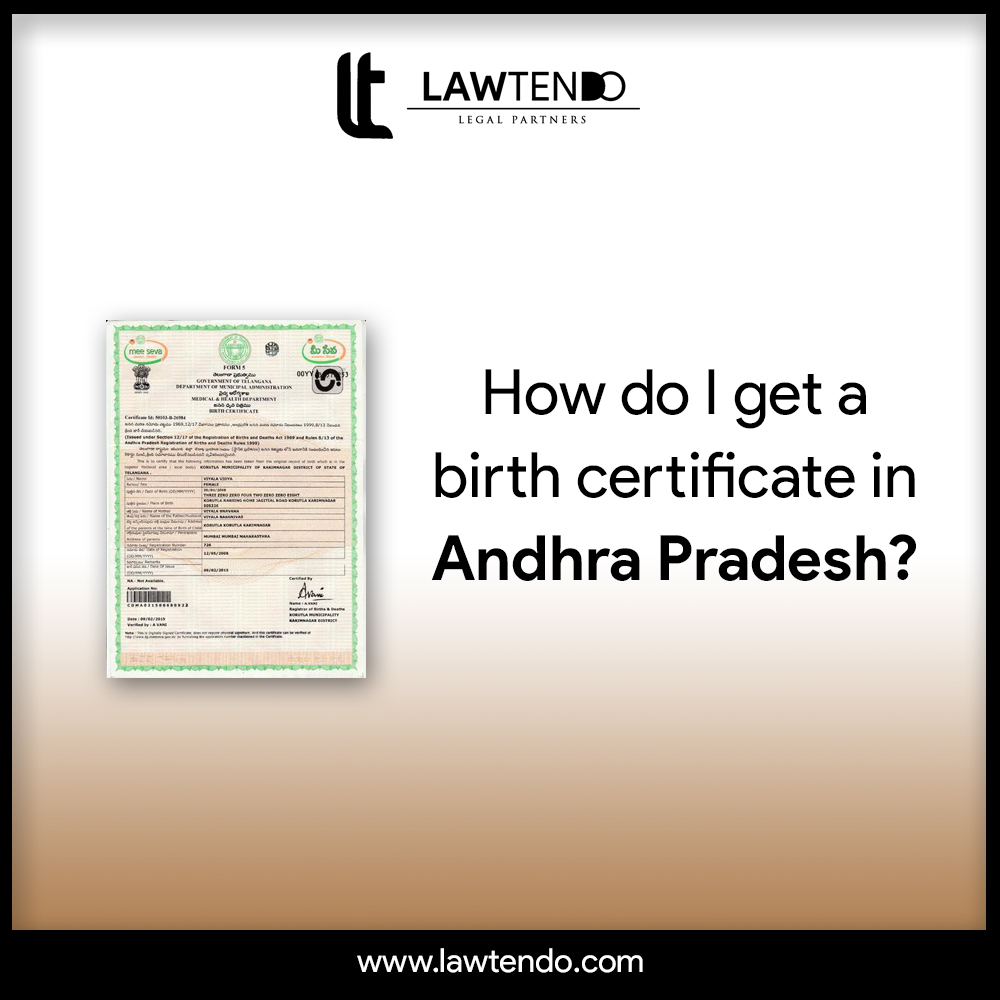 How do I get a birth certificate in Andhra Pradesh?