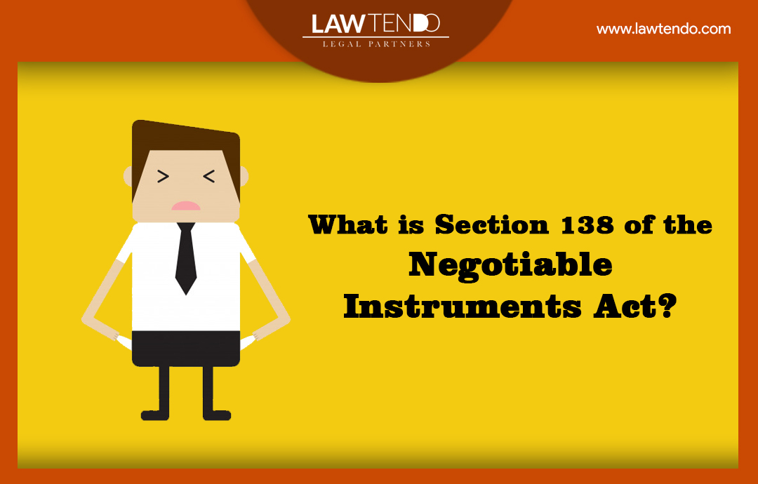 What is section 138 of the negotiable instrument act?