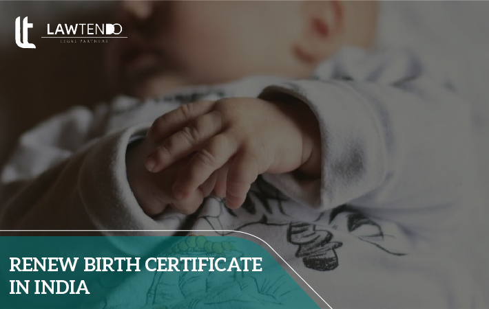 Renew Birth Certificate in India