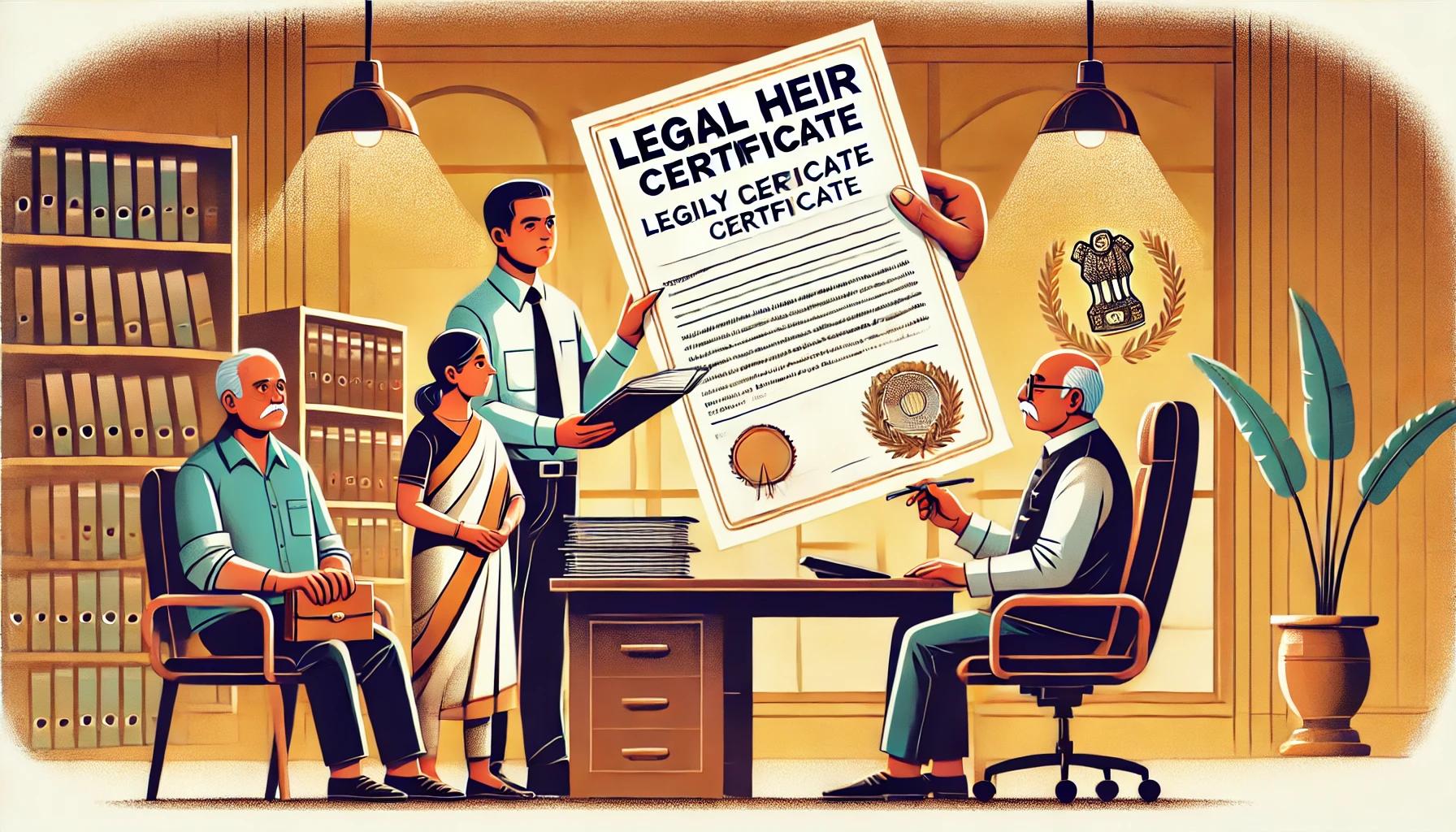 Is a Legal Heir Certificate mandatory for family pension in India