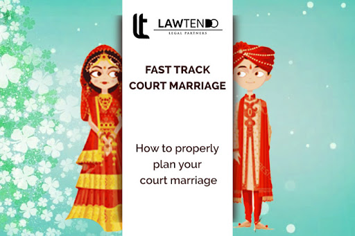 What is the procedure for court marriage in India?