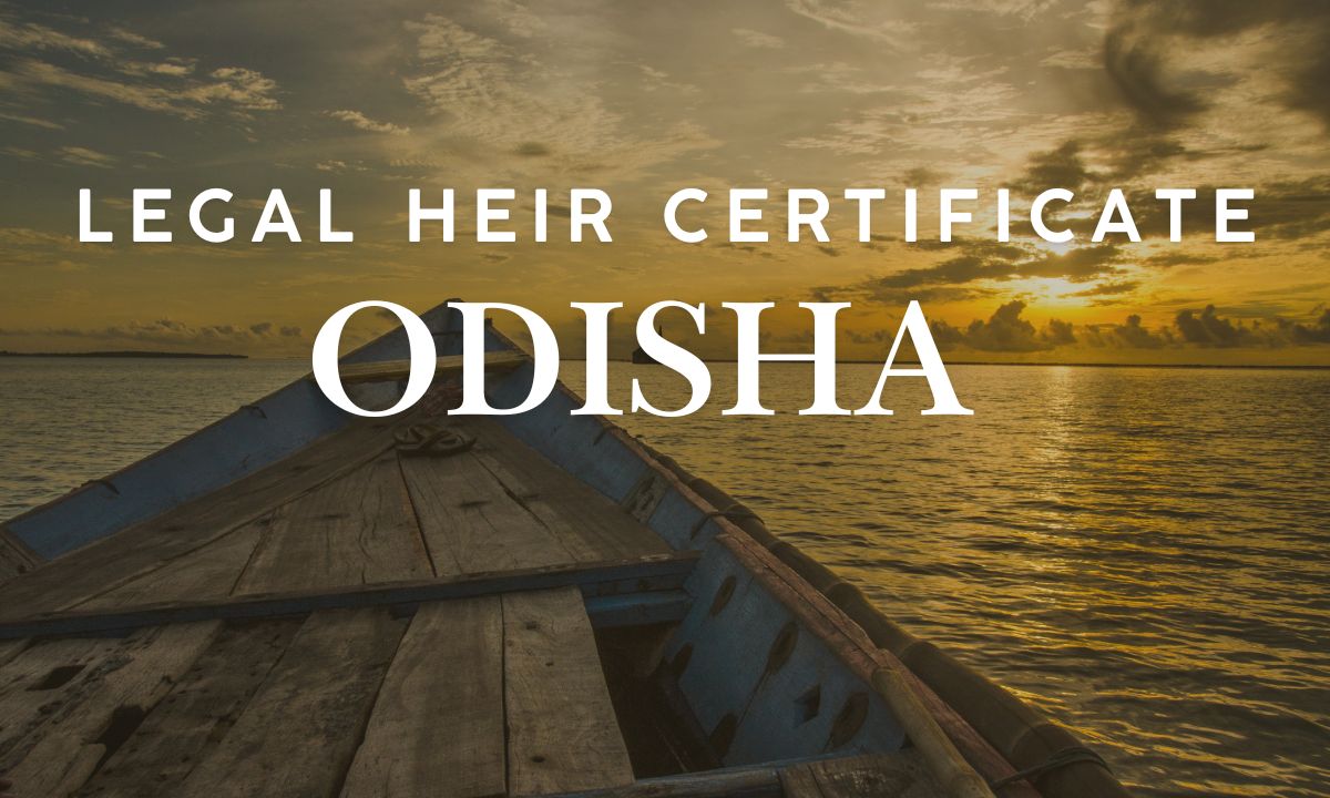 how to get legal heir certificate online in odisha