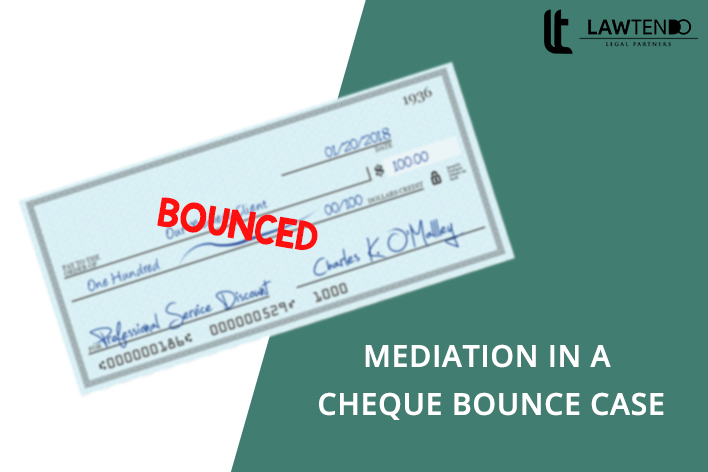 Mediation in a cheque bounce case