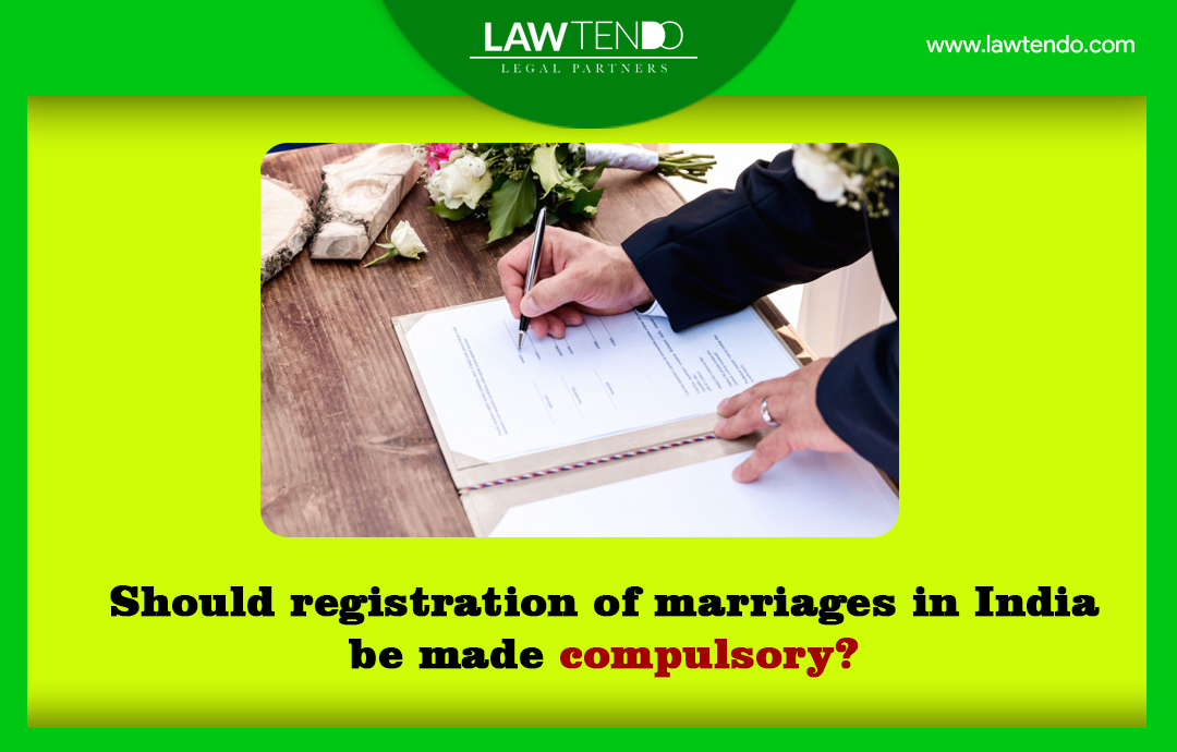 Is marriage registration in India is compulsory?