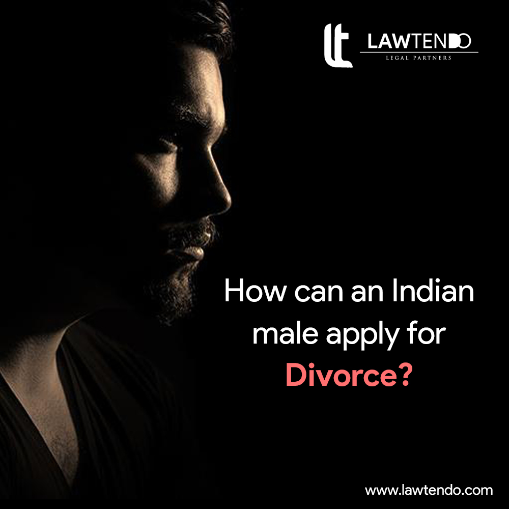 How can a male apply for divorce in india ?